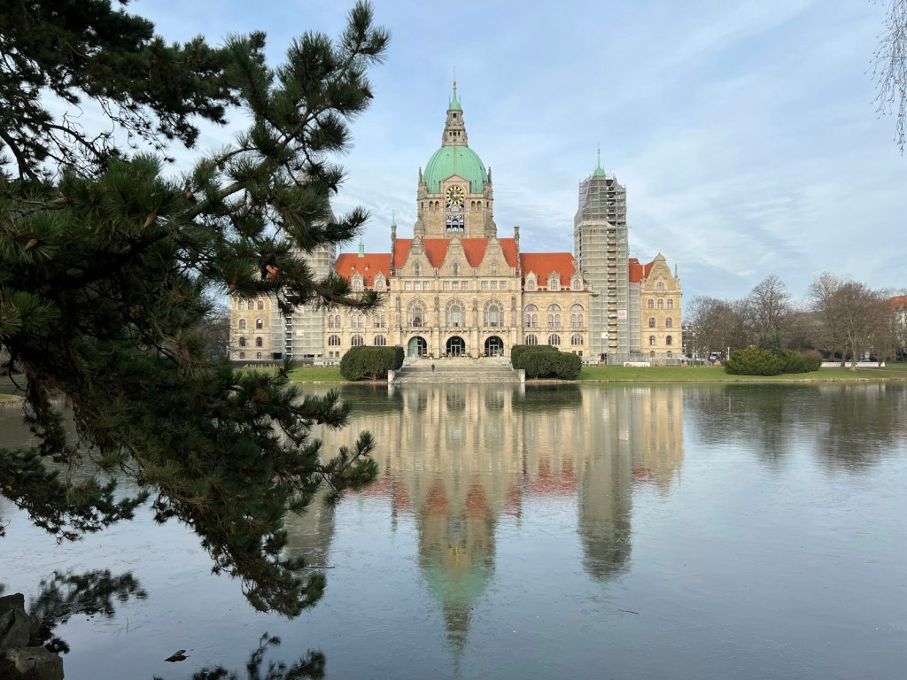 Neues Rathaus Hannover am Maschteich
